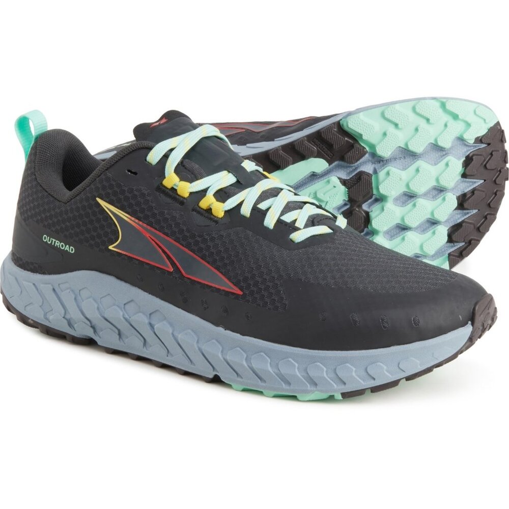 NEW Altra Outroad Mens 10 Dark Gray / BlueTrail Running Shoe